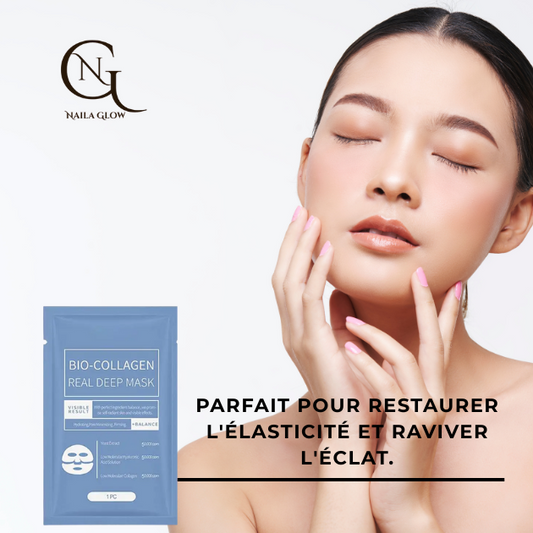 Masque de nuit au bio collagène hydratant rafraîchissant soins pour la peau
